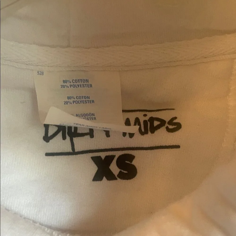Dirty Mids baseball Logo Kids Hoodie size xs - Picture 2 of 4